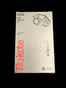 NU-KOTE B156 Typewriter Correctable Ribbon Cassette For IBM Selectric III OEM - Picture 1 of 2