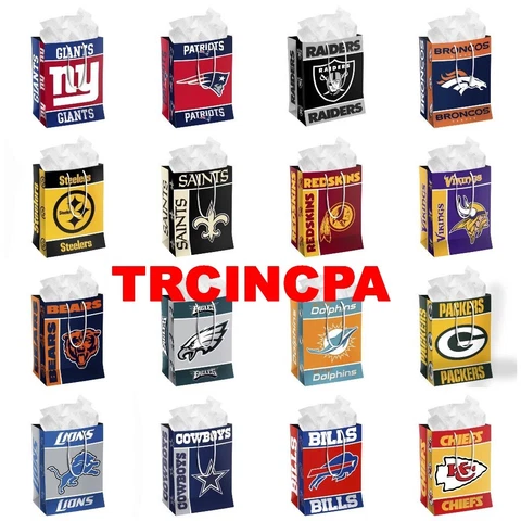Forever Collectibles - NFL - Medium Gift Bag - Pick Your Team - FREE SHIP Cover