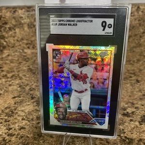 2023 Topps Chrome Logofractor Edition - #209 Jordan Walker (RC) - Picture 1 of 2