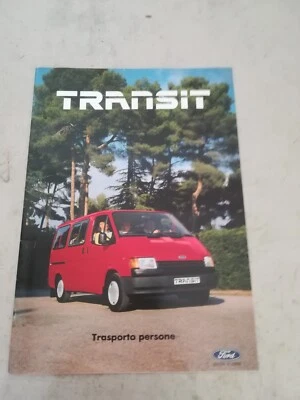ford transit brochure presentazione depliant poster librettino book libretto  - Immagine 1 di 4