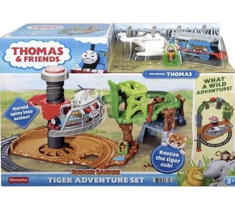 Thomas & Friends Sodor Safari Tiger Adventure Set Thomas the Train Ages 3+ NEW Cover
