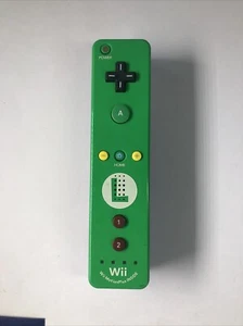 Official Nintendo Wii Remote LUIGI Motion Plus Wii U OEM Controller Tested - Picture 1 of 8