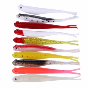 10Pcs/set 13CM*8G Leurre Souple Pêche Poisson Nageur Swimbait Bass - Photo 1/12