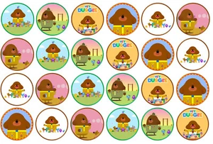 Papel comestible de oblea de arroz para tazas de hadas de 48 x 3 cm de dibujos animados de la década de 2010 HEY1 - Imagen 1 de 3