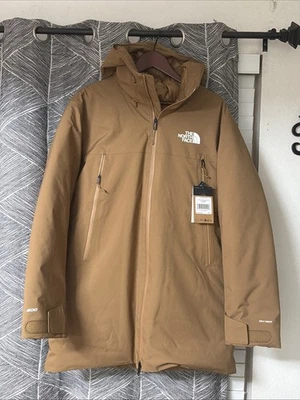 Parka de plumón The North Face Mountain Range 600 para hombre talla M marrón utilitario nueva con etiquetas $400 Foto 1 de 4