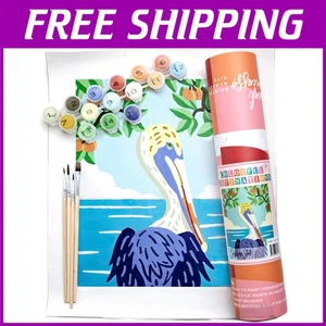 Unique Canvas Painting Kit | Color by Numbers Sunshine State - Picture 1 of 10