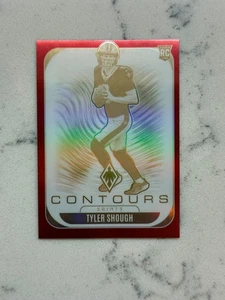 2025 PHOENIX TYLER SHOUGH RED CONTOURS /249 ROOKIE RC SAINTS  - Picture 1 of 2