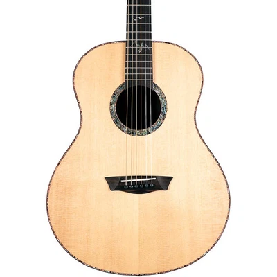 Washburn Bella Tono Elegante S24S Studio Acoustic Guitar Gloss Natural - Image 1 of 4