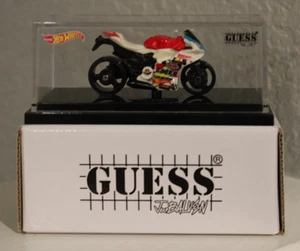 Hot Wheels RLC 2021 WHITE DUCATI GUESS X J BALVIN Motorcycle MINT IN BOX - Picture 1 of 10