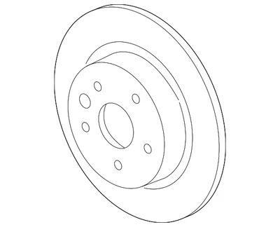 Genuine GM Rotor 13544245 - Image 1 of 4