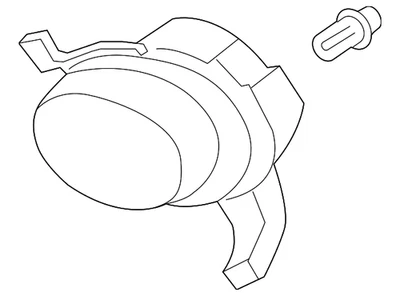 Faro antiniebla delantero lado pasajero GM 96650541 genuino Foto 1 de 4