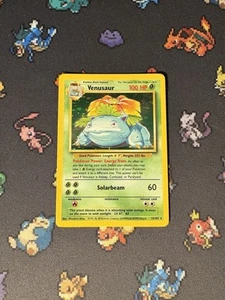 Cartas Pokémon Venusaur 15/102 Holo Raro Conjunto Base WOTC - (LP+) - Imagen 1 de 7