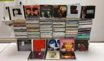 189 x 70s & 80s Pop CD JobLot- Go West McCartney Ringo Wham Kate Bush ABBA 13 Foto 1 de 4