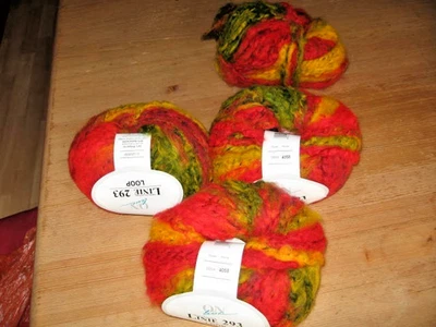 3 vollständige, neue Wollknäuel der Marke ONline  Linie 293 Loop plus 1/2 Knäuel - Bild 1 von 3