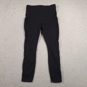 Fabletics Motion365 Leggings Womens Small High Rise Mesh Pockets Yoga Capri Pant - Picture 1 of 15