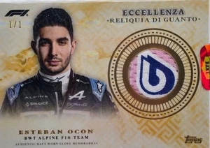 Esteban Ocon Race Worn Patch 1/1 Eccellenza 2024 - Picture 1 of 1