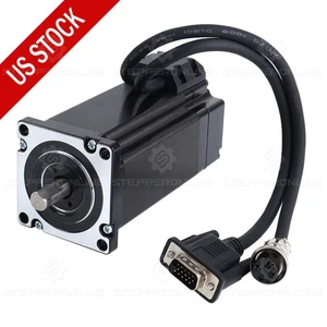 STEPPERONLINE 4Nm 5A Φ10mm Nema 24 Closed Loop Stepper Motor w/ Encoder 1000CPR - Picture 1 of 8