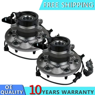 4WD Pair Front Wheel Bearing Hub For 2004-2008 Chevy Colorado GMC Canyon W/ABS - Image 1 of 4