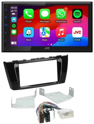 JVC Bluetooth 2DIN MP3 DAB USB Autoradio für Mitsubishi Mirage SpaceStar ab 13 - Bild 1 von 4