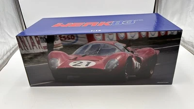  WER1201401 WERK83 Ferrari 330 P4 #21 Le Mans 1967 Scarfiotti, Parkes 1/12 - Immagine 1 di 4