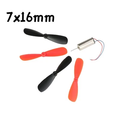 7x16mm DC 3,4V 34000RPM High Speed Mini Coreless Motor Drohne Propeller - Bild 1 von 4