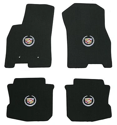 Alfombrillas LLOYD Classic Loop™ logotipo de escudo/corona en 4 alfombrillas Cadillac DTS 2008-11 Foto 1 de 4