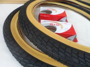 20x1.95 BMX Bike Tires for Street Road Slick Includes Tubes *New SKINWALL 20" - Picture 1 of 1