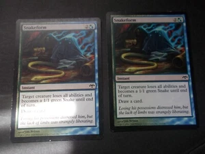 Snakeform x2 MTG Eventide Multi-Color Common Instant LP - Picture 1 of 1
