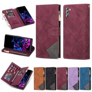 Flip Leder Telefon Handyhülle Für Samsung Galaxy A22 A52S A53 A54 A55 A72 A73 5G - Picture 1 of 20
