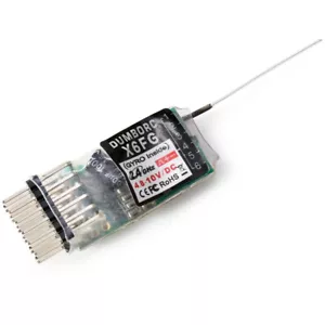 DUMBORC X6FG 2.4G 6CH Radio Control Receiver for Domborc RC X4 X5 X6 Transmitter - Picture 1 of 11