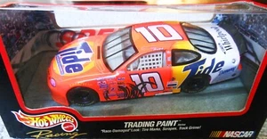 HOT WHEELS RACING "TRADING PAINT" NASCAR 1/24 DIECAST RICKY RUDD #10 TIDE FORD - Picture 1 of 7