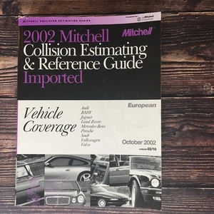 Mitchell Collision Estimating Guide Imported European Volume 02/10 October 2002 - Picture 1 of 6