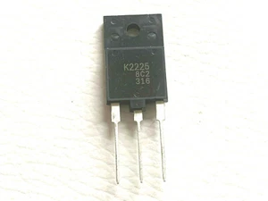 2 Stück 2SK2225 K2225 2A 1500V N-Kanal Si Power MOSFET - Bild 1 von 1