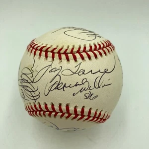 1998 New York Yankees World Series Champs Team Signed Baseball Derek Jeter JSA - Picture 1 of 11
