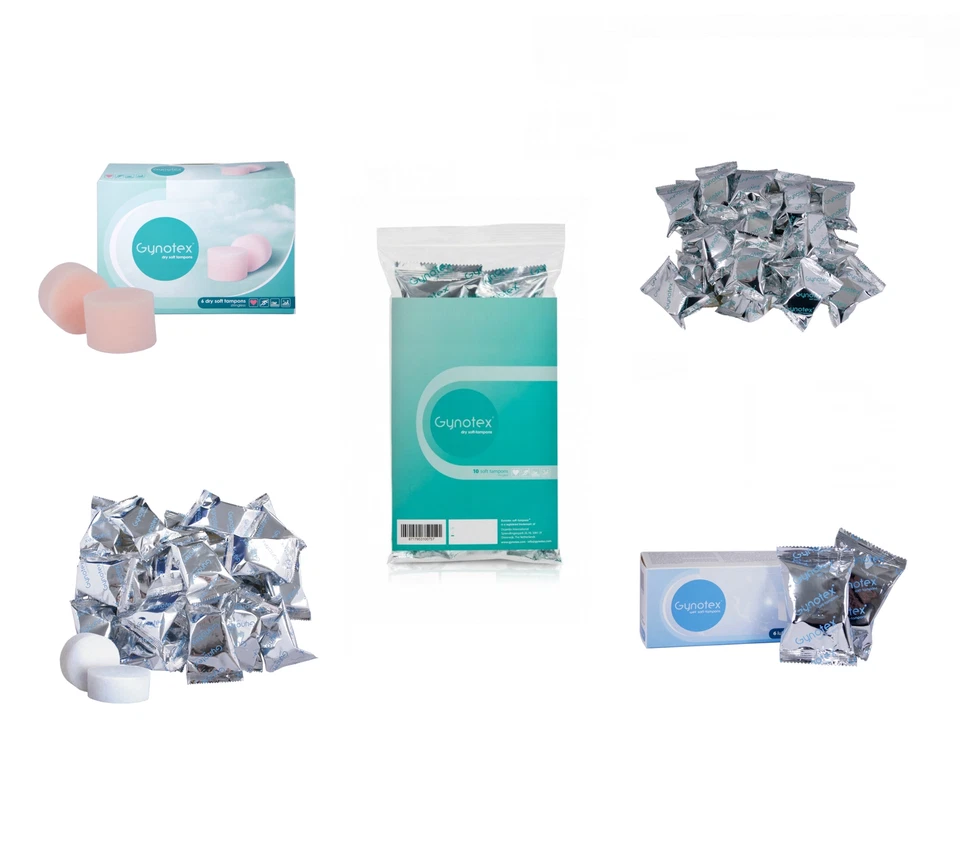 Frei Haus: Gynotex Soft Tampons - wet feucht/ dry trocken 6, 10 oder 30 Stück