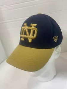 Notre Dame Fighting Irish Navy and Gold Block "ND" Top of the World Adjustable - Picture 1 of 7