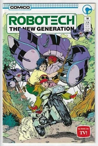 ROBOTECH THE NEW GENERATION #14 (1985) COMICO ~ VERY FINE+ 8.5 - Bild 1 von 2