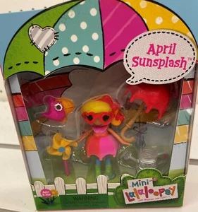 LalaLoopsy MINI APRIL SUNSPLASH 3" Doll PET & ACCESSORIES New in Box READ! - Picture 1 of 1