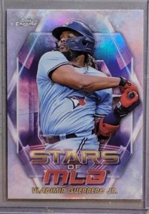 2023 Topps Chrome Vladimir Guerrero Jr. Stars of MLB #SMLBC-19 Toronto Blue Jays - Bild 1 von 2