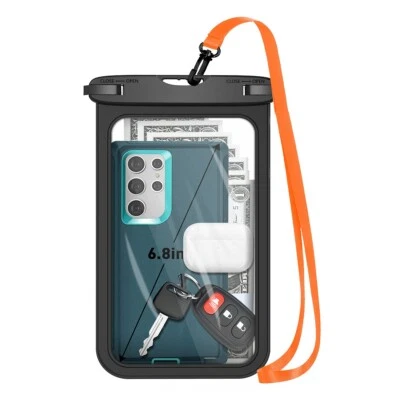 Waterproof Case Dry Bag Cover for iPhone 17 16 15 14 13 Samsung S25 S24 S23 S22+ - Image 1 of 4