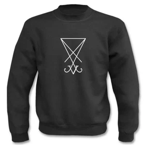 Sigil of Lucifer I Seal of Satan Occult I Fun I Sprüche I Lustig I Sweatshirt - Picture 1 of 6