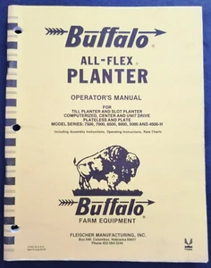Buffalo Models 4500H - 7500 All Flex Planter Operators and Assembly Manual - Picture 1 of 5