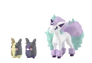 POKEMON SCALE WORLD GALAR PONYTA y MORPEKO 3 Figuras BANDAI NINTENDO - Imagen 1 de 1