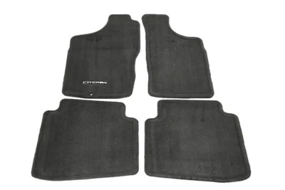 2000-2004 Nissan Xterra Charcoal Carpeted Carpet Floor Mats Mat Set 999E2KP000CH - Image 1 of 4