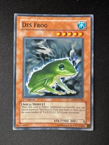 CRV-EN026 Des Frog - 1st Edition English Yu-Gi-Oh! Card - LP - Bild 1 von 9