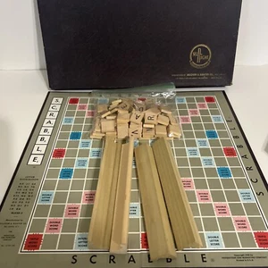 Vintage 1948 1953 Scrabble Board Game Selchow Righter 99 Tiles Only, Parts - Picture 1 of 8