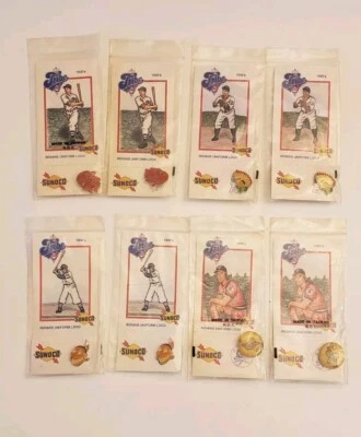 Cleveland Indians Baseball Uniform Logo Pins by Sunoco 1920s - 1970s Game Night - Image 1 of 4