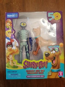 Scooby-Doo! Scooby and The Skeleton Man Action Figure Set 50-Years NEW - Picture 1 of 1