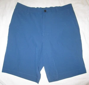 Banana Republic NEU bequeme Herrenshorts vorne flach aktiv blau Stretch Größe 36 - Bild 1 von 5