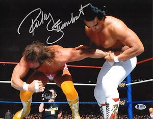 Ricky Steamboat Signed WWE 11x14 Photo BAS Beckett COA Wrestlemania 3 Picture 2